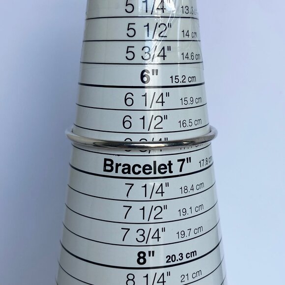 Pandora Sterling Silver 925 Encircled Clasp CZ Round Charm Bangle Bracelet 6.5" - Picture 8 of 16